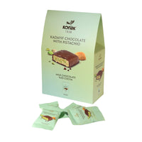 Gaziantep Pistachio Kadaif Chocolate (243 g, 18 pcs)