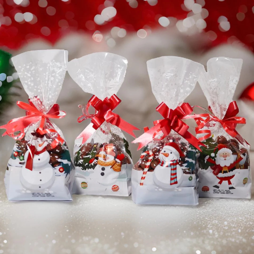 Yılbaşı Özel Hediyelik Poşette Assorted Chocolate Kaplı Drajeler - 800 g