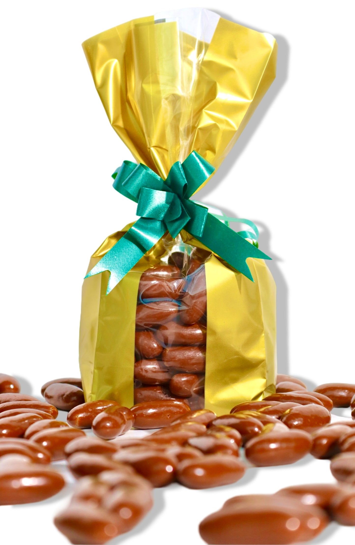 Hediyelik Poşette Milk Chocolate Kaplı Orange Dragee 200 g